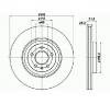 Disc frana AUDI A5  8T3  PRODUCATOR TEXTAR 92160200