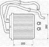 Schimbator caldura  incalzire habitaclu IVECO DAILY III platou   sasiu PRODUCATOR MAGNETI MARELLI 350218072000