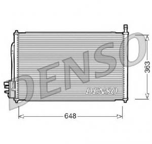 Condensator  climatizare FORD FOCUS  DAW  DBW  PRODUCATOR DENSO DCN10006