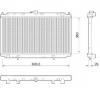 Radiator  racire motor NISSAN PRIMERA  P11  PRODUCATOR MAGNETI MARELLI 350213806000