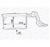 Schimbator caldura  incalzire habitaclu BMW 5  E34  PRODUCATOR MAGNETI MARELLI 350218353000