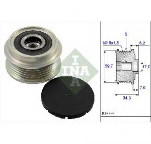 Sistem roata libera  generator KIA SEDONA I  UP  PRODUCATOR INA 535 0034 10