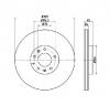 Disc frana mazda rx 8  se17  producator textar 92174403