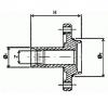 Butuc roata RENAULT LAGUNA I  B56  556  PRODUCATOR RUVILLE 485510