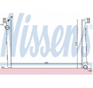 Radiator  racire motor MINI MINI  R56  PRODUCATOR NISSENS 69706