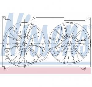 Ventilator  radiator LEXUS GS  UZS161  JZS160  PRODUCATOR NISSENS 85486