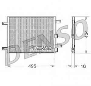 Condensator  climatizare ALFA ROMEO GTV  916C  PRODUCATOR DENSO DCN01023