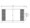 Condensator  climatizare bmw 7  e38  producator nrf 35295