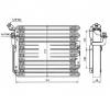 Condensator  climatizare PORSCHE 911 Cabriolet  964  PRODUCATOR NRF 35037