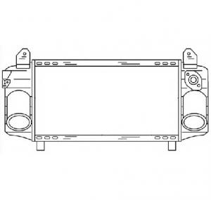 Intercooler  compresor AUDI A2  8Z0  PRODUCATOR NRF 30248