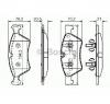 Set placute frana frana disc MERCEDES BENZ G CLASS  W463  PRODUCATOR BOSCH 0 986 494 165