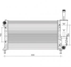 Radiator  racire motor FIAT PUNTO  188  PRODUCATOR MAGNETI MARELLI 350213901000