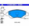 Set placute frana frana disc CITROËN C1  PM  PN  PRODUCATOR ATE 13 0460 3829 2