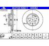 Disc frana SUZUKI SX4 limuzina  GY  PRODUCATOR ATE 24 0122 0252 1