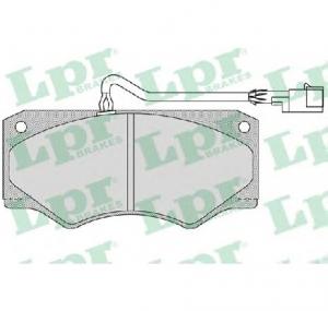 Set placute frana frana disc IVECO DAILY II platou   sasiu PRODUCATOR LPR 05P962