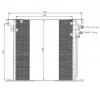 Condensator  climatizare MERCEDES BENZ VITO bus  638  PRODUCATOR NRF 35305