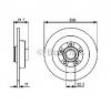 Disc frana renault laguna iii  bt0 1  producator bosch 0 986 479