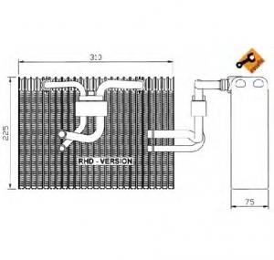 Evaporator aer conditionat SAAB 9 5  YS3E  PRODUCATOR NRF 36101