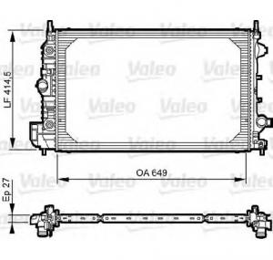 Radiator  racire motor SAAB 9 3  YS3F  PRODUCATOR VALEO 735086