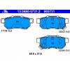 Set placute frana frana disc HONDA CIVIC Mk V hatchback  EJ  EK  PRODUCATOR ATE 13 0460 5731 2