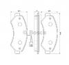 Set placute frana frana disc fiat ducato caroserie  250  producator