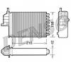 Schimbator caldura  incalzire habitaclu FIAT SEICENTO  187  PRODUCATOR DENSO DRR09080