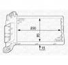 Schimbator caldura  incalzire habitaclu PEUGEOT 307  3A C  PRODUCATOR MAGNETI MARELLI 350218317000