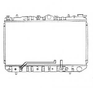 Radiator  racire motor HYUNDAI PONY  X 2  PRODUCATOR NRF 514133