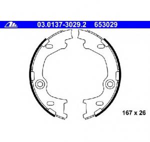 Set saboti frana  frana de mana KIA CEED SW  ED  PRODUCATOR ATE 03 0137 3029 2