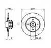 Disc frana RENAULT CLIO    B C57  5 357  PRODUCATOR BOSCH 0 986 479 281