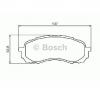 Set placute frana frana disc SUBARU IMPREZA limuzina  GD  GG  PRODUCATOR BOSCH 0 986 494 373