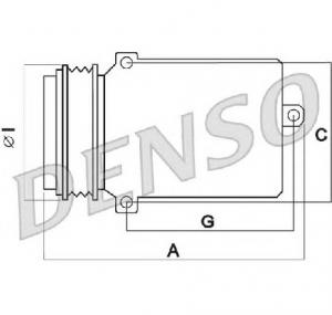 Compresor  climatizare BMW 5  E39  PRODUCATOR DENSO DCP05018