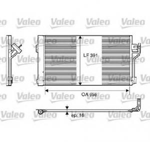 Condensator  climatizare MERCEDES BENZ VIANO  W639  PRODUCATOR VALEO 817842