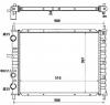 Radiator  racire motor FIAT BRAVA  182  PRODUCATOR NRF 58013