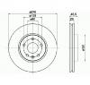 Disc frana OPEL ASTRA Sports Tourer  J  PRODUCATOR TEXTAR 92198903