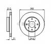 Disc frana rover 800 hatchback  xs  producator bosch