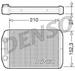 Schimbator caldura  incalzire habitaclu FIAT BRAVO II  198  PRODUCATOR DENSO DRR09073