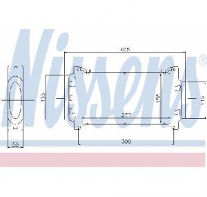 Intercooler  compresor MINI MINI  R50  R53  PRODUCATOR NISSENS 96777