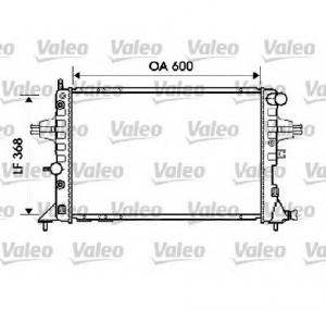 Radiator  racire motor OPEL ZAFIRA A  F75  PRODUCATOR VALEO 734388