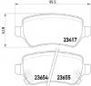 Set placute frana frana disc opel meriva producator textar 2341703