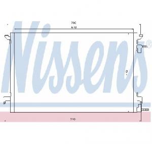 Condensator  climatizare OPEL VECTRA C GTS PRODUCATOR NISSENS 94852