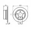 Disc frana bmw 3 compact  e36  producator bosch 0 986