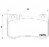 Set placute frana frana disc MERCEDES BENZ S CLASS  W220  PRODUCATOR TEXTAR 2347801