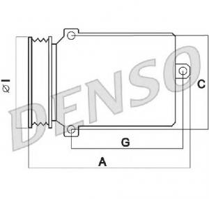 Compresor  climatizare MERCEDES BENZ SPRINTER 3 5 t bus  906  PRODUCATOR DENSO DCP17075