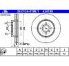 Disc frana ford focus  daw  dbw  producator ate 24