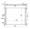 Radiator  racire motor FIAT BRAVA  182  PRODUCATOR NRF 53227