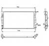 Radiator  racire motor ford transit bus  fd   fb   fs