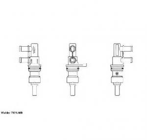 Termostat lichid racire BMW 3  E36  PRODUCATOR WAHLER 7129 00D