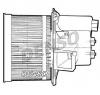 Ventilator  habitaclu FIAT 500 PRODUCATOR DENSO DEA09064