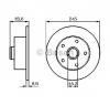 Disc frana audi a4  8d2  b5  producator bosch 0 986